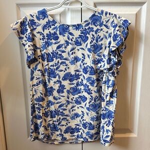 Lizard Thicket Floral Blouse